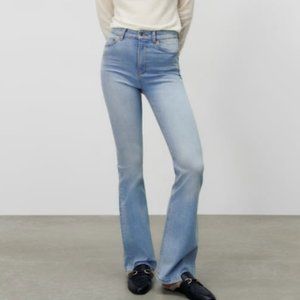 Zara High Waisted Flare Jeans